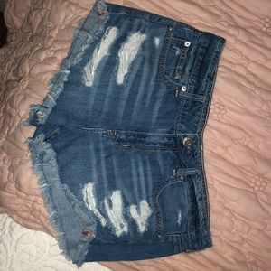 Denim shorts from American eagle